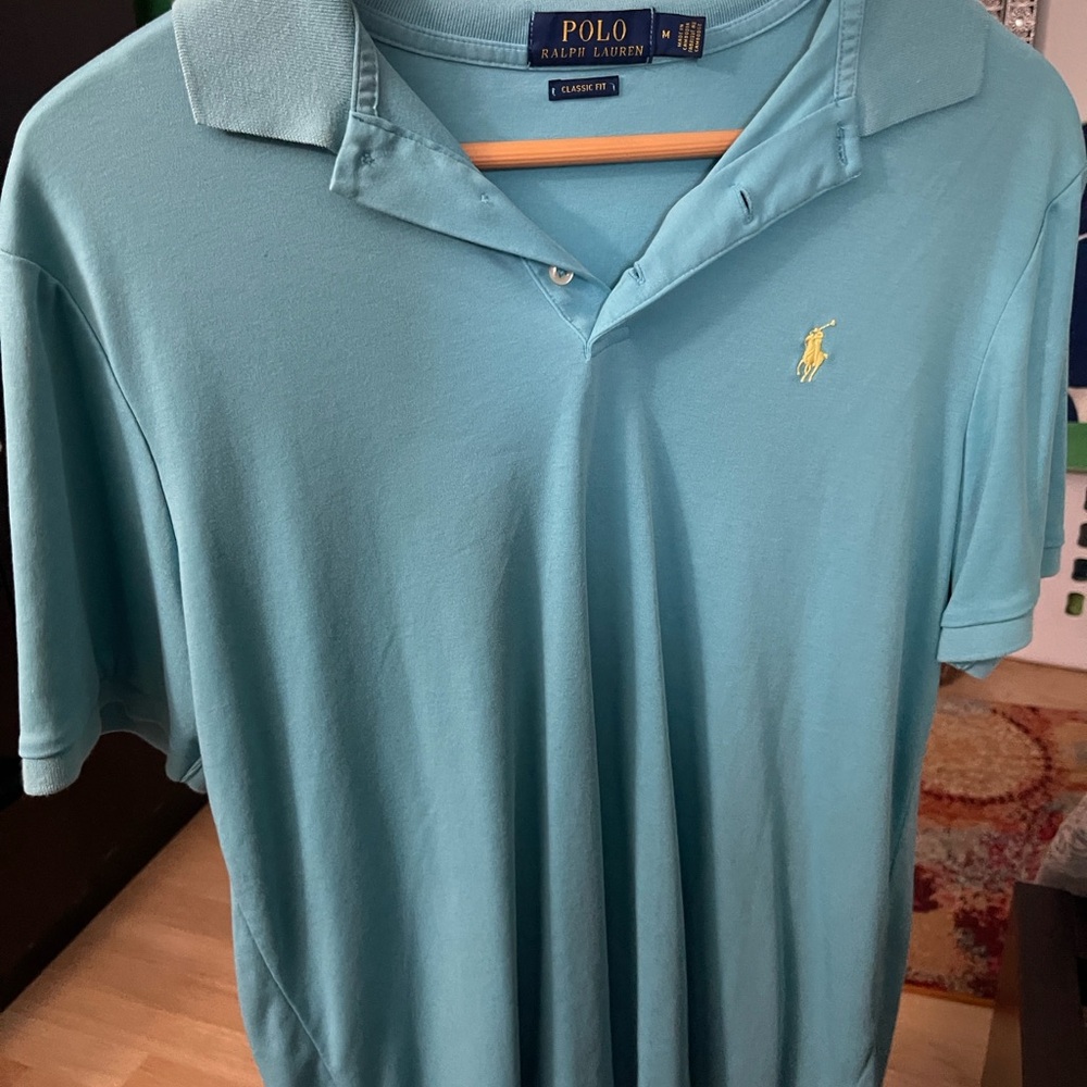 Ralph Lauren Blue Polo Shirt Iconic Style